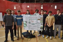 RCOS 2024 poster session presentation